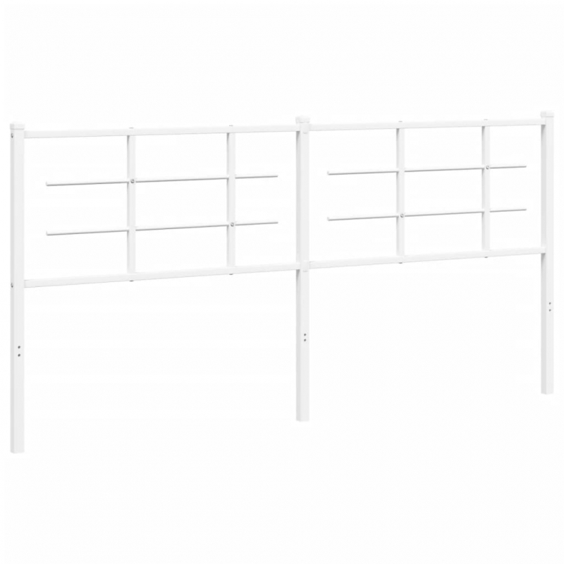 Kopfteil Metall Weiß 180 cm