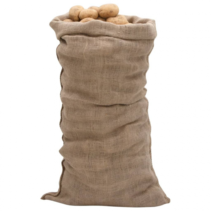 Jutesäcke 30 Stk. 65x135 cm 100% Jute 220 g/m²