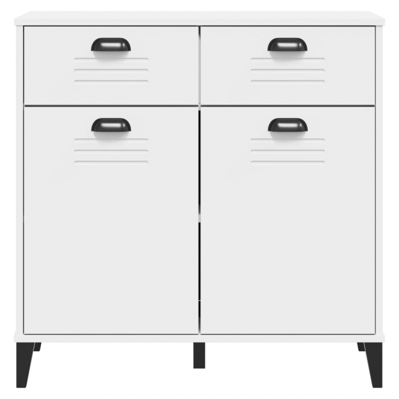 Sideboard VIKEN Weiß 80x40x80 cm Holzwerkstoff