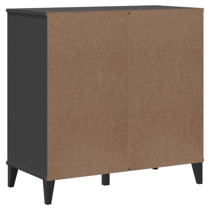 Sideboard VIKEN Anthrazit 80x40x80 cm Holzwerkstoff
