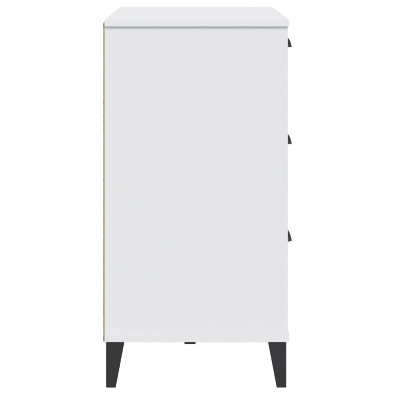 Sideboard VIKEN Weiß 80x40x80 cm Holzwerkstoff