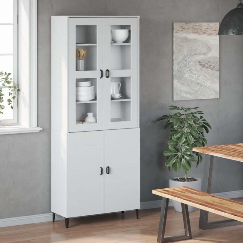 Aufsatz für Highboard VIKEN Weiß Holzwerkstoff