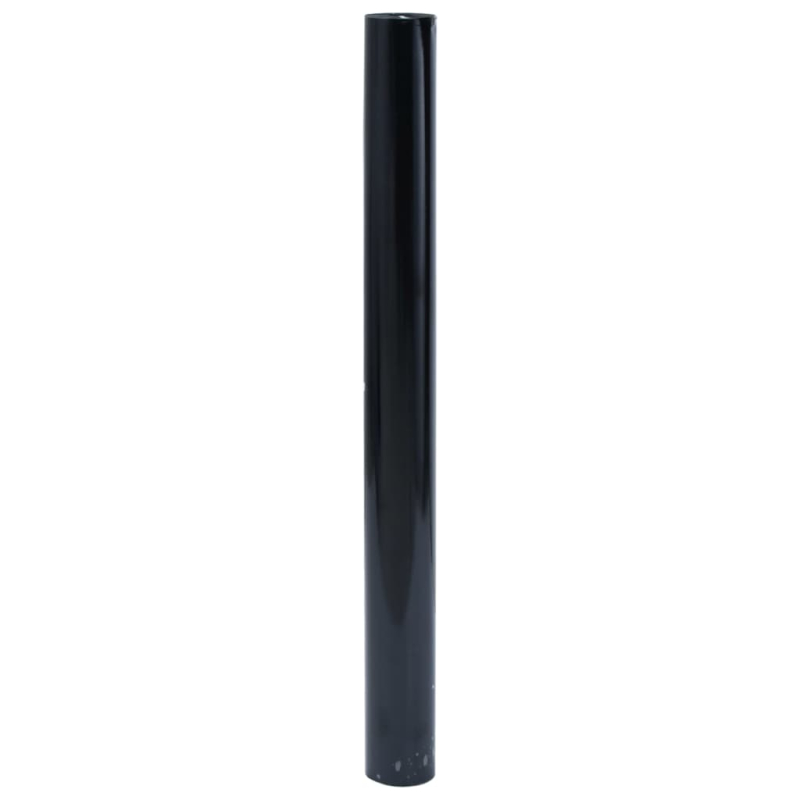 Fensterfolie Statisch Matt Schwarz 45x500 cm PVC
