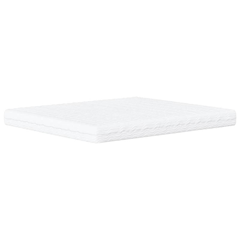 Bett mit Matratze Cappuccino-Braun 180x200 cm Kunstleder