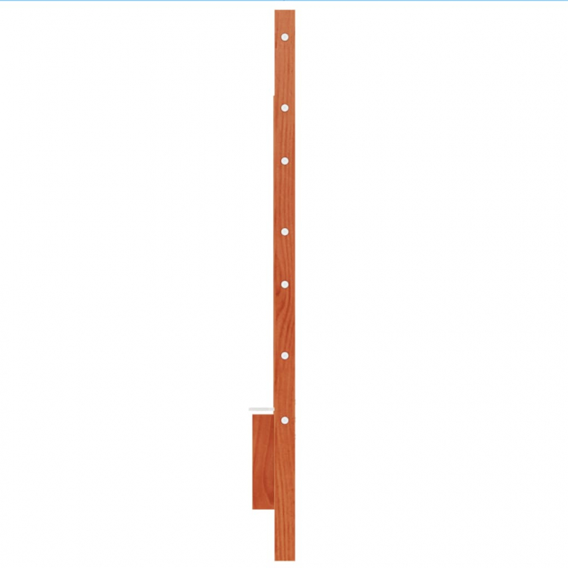 Kopfteil Wachsbraun 150 cm Massivholz Kiefer
