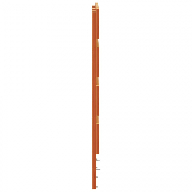 Kopfteil Wachsbraun 150 cm Massivholz Kiefer