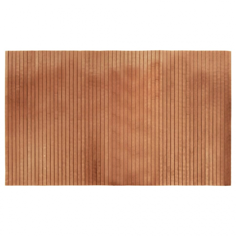 Teppich Rechteckig Natur 60x100 cm Bambus