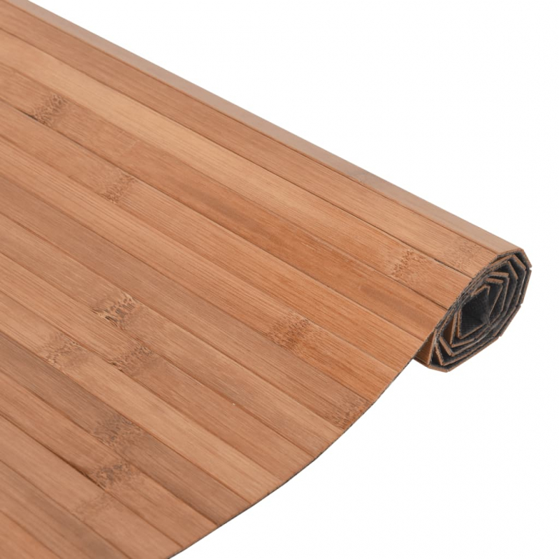 Teppich Rechteckig Natur 60x300 cm Bambus