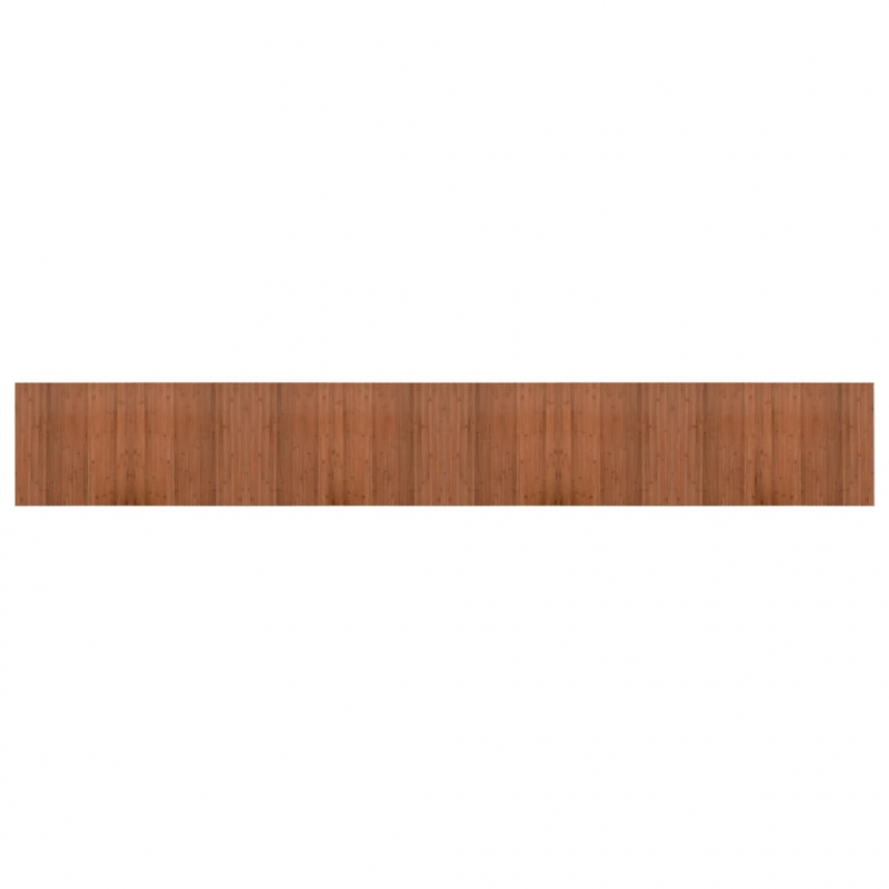 Teppich Rechteckig Braun 60x400 cm Bambus