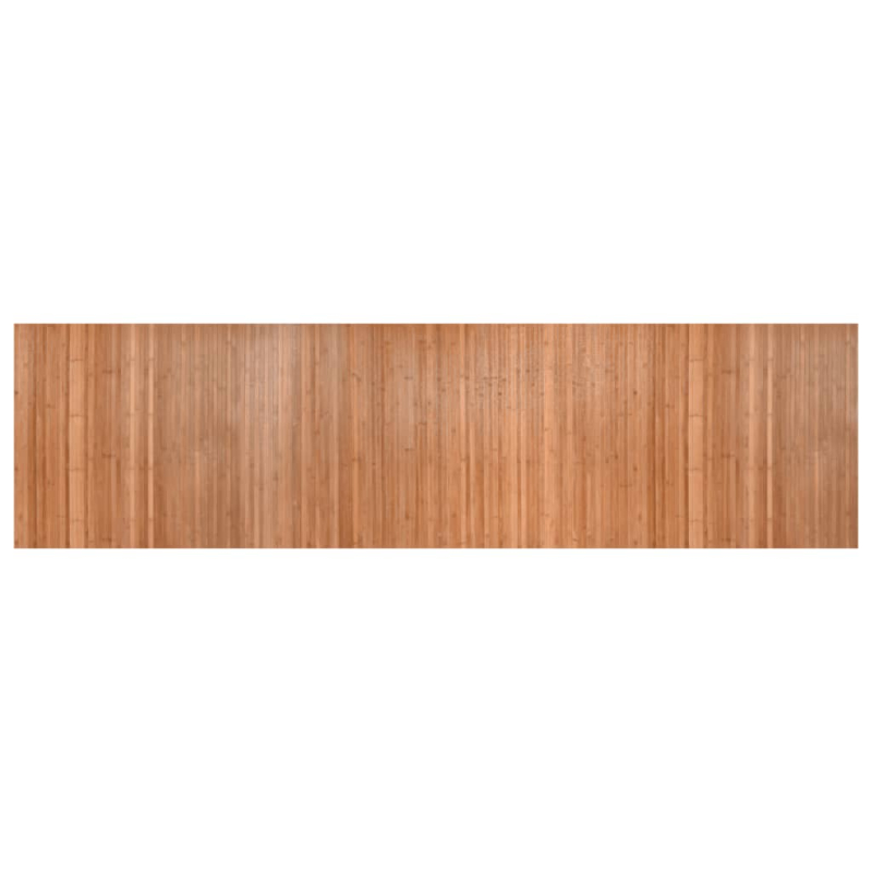 Teppich Rechteckig Natur 80x300 cm Bambus