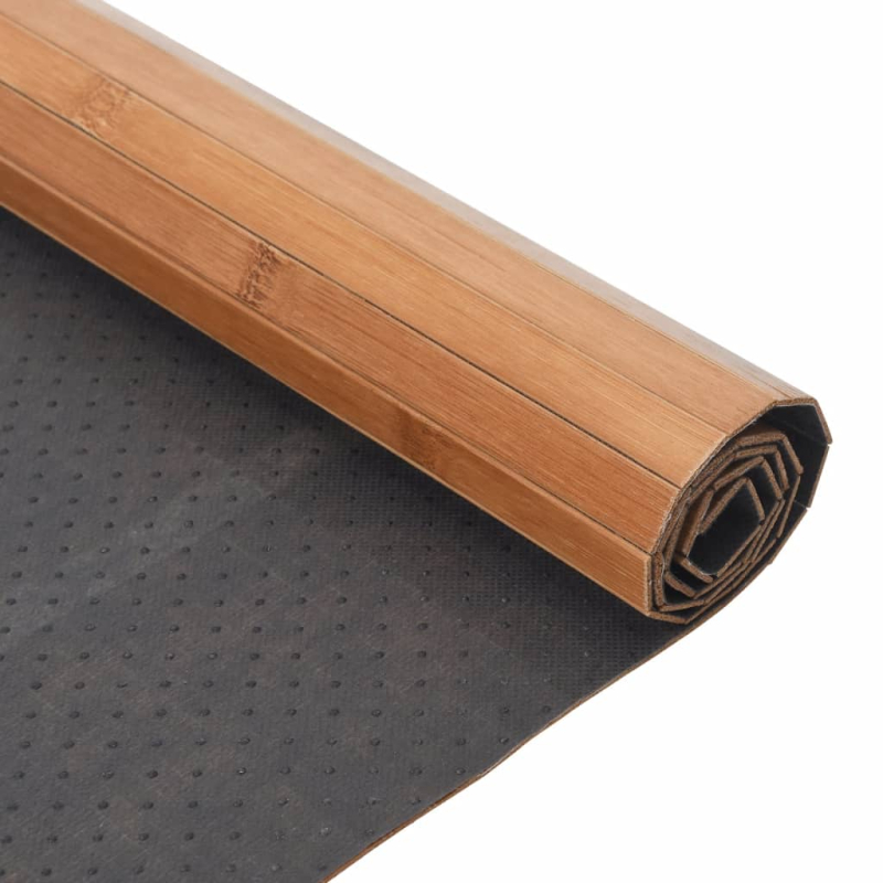 Teppich Rechteckig Natur 80x300 cm Bambus
