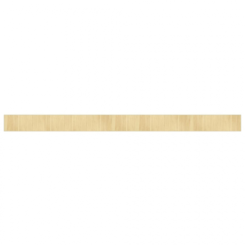 Teppich Rechteckig Hell Natur 70x1000 cm Bambus