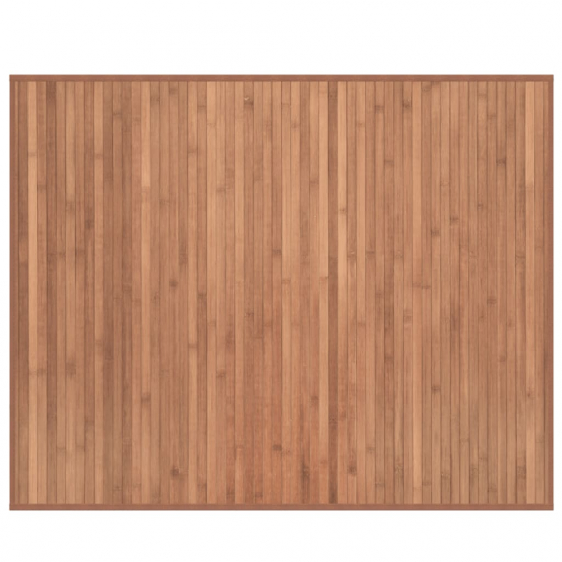 Teppich Rechteckig Natur 80x100 cm Bambus