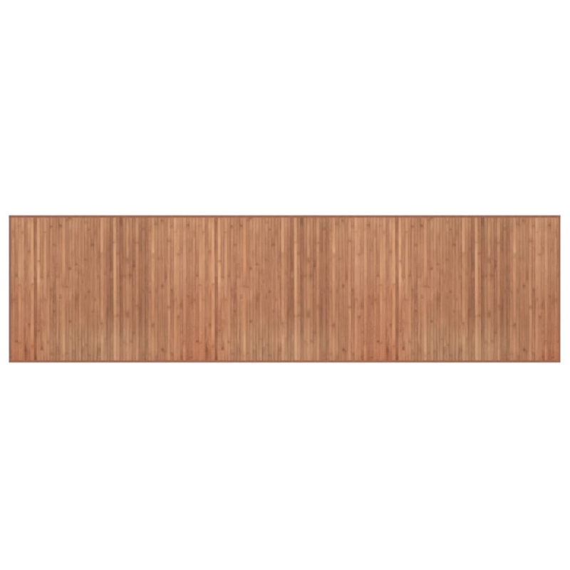 Teppich Rechteckig Natur 80x300 cm Bambus