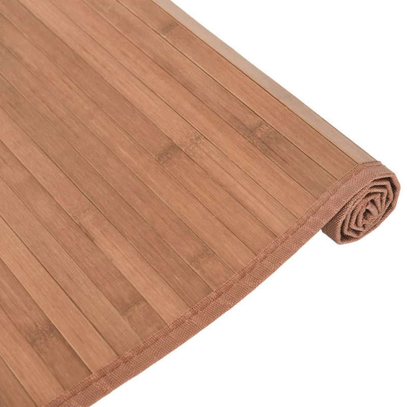 Teppich Rechteckig Natur 80x300 cm Bambus