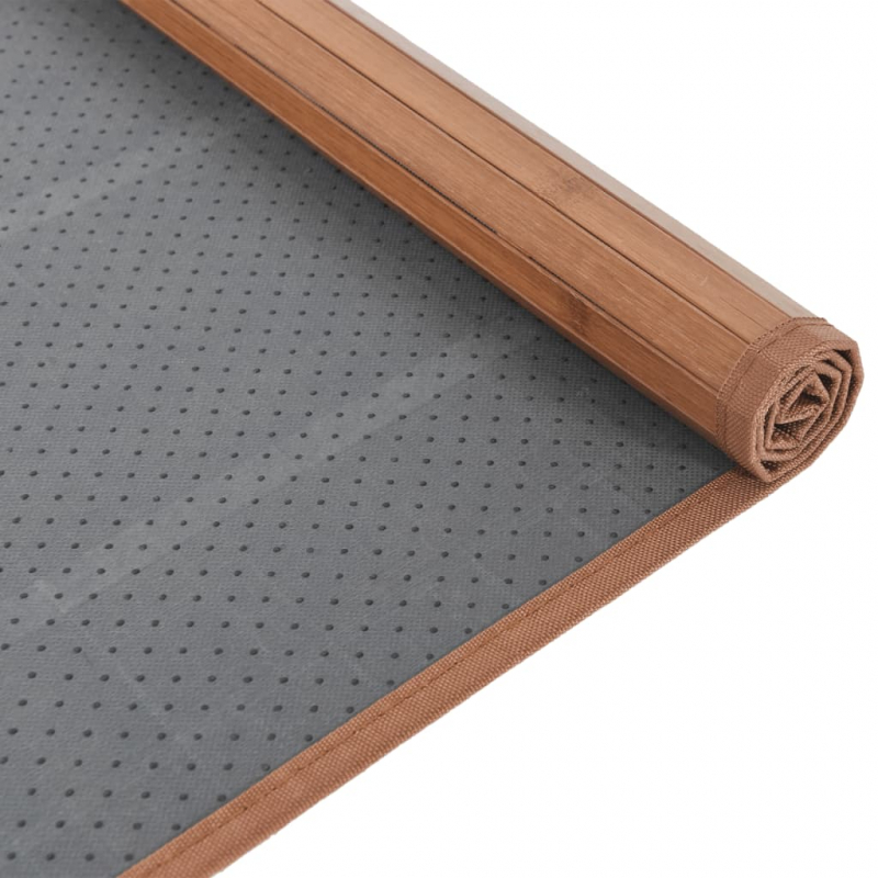 Teppich Rechteckig Natur 80x300 cm Bambus