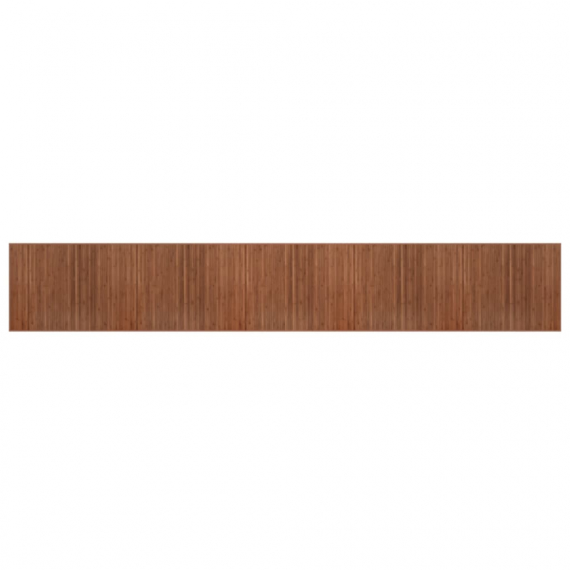 Teppich Rechteckig Braun 80x500 cm Bambus