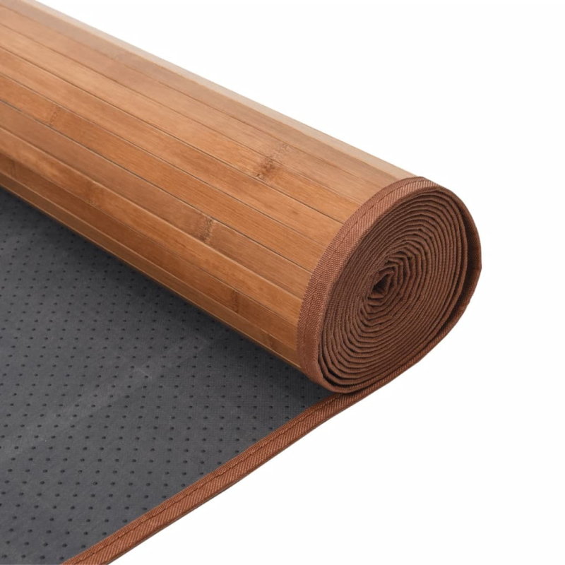 Teppich Rechteckig Natur 100x300 cm Bambus