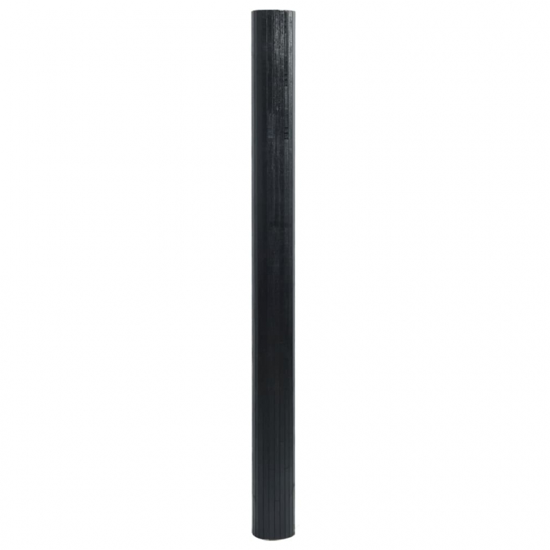 Paravent Schwarz 165x400 cm Bambus
