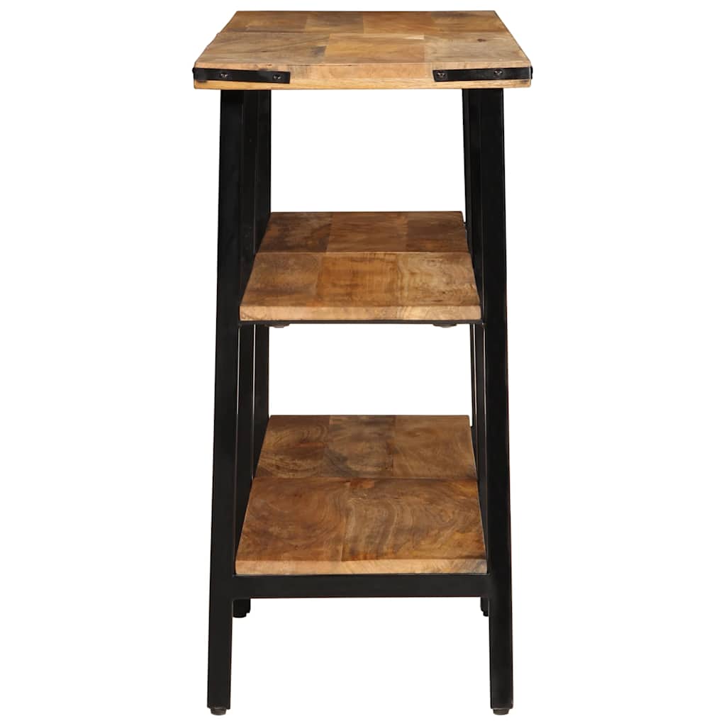 Konsolentisch 140x35x70 cm Massivholz Mango