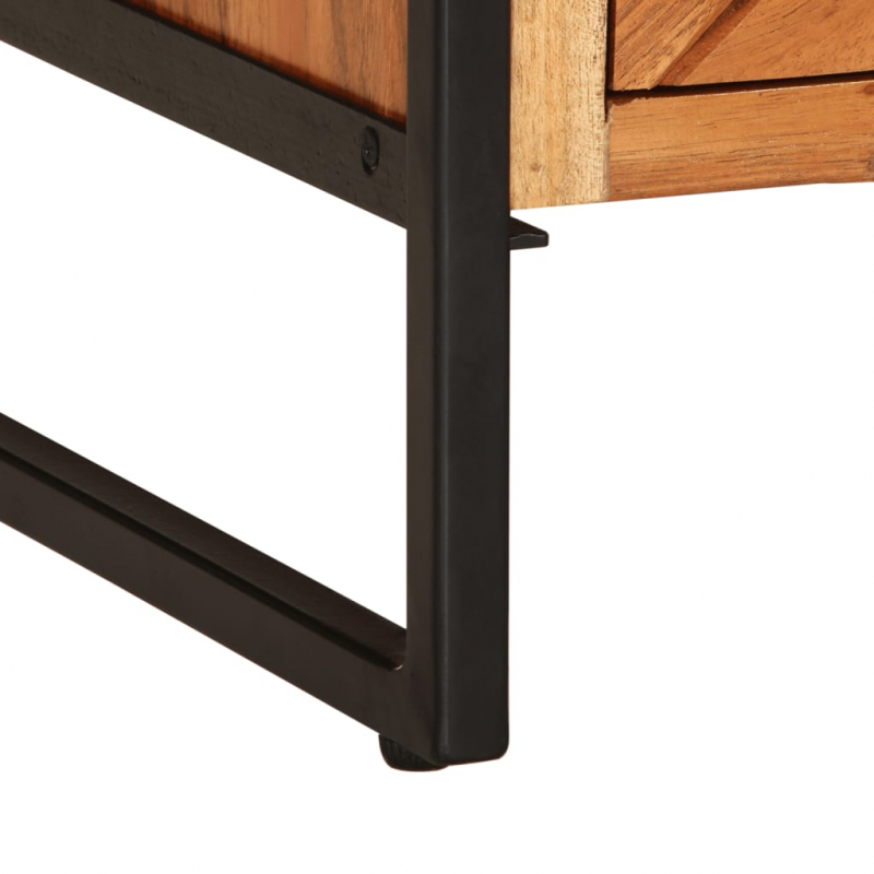 Couchtisch 90x55x40 cm Massivholz Akazie