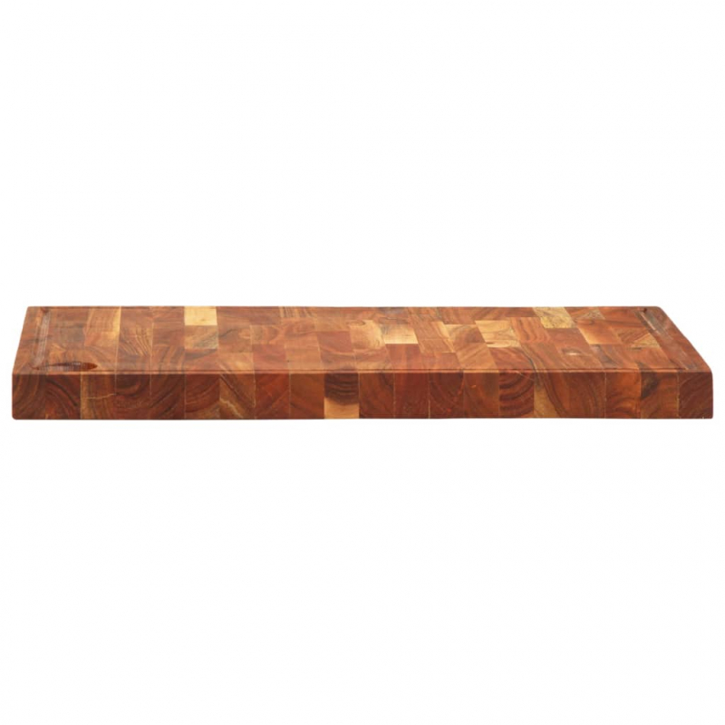 Schneidebrett 42x30x4 cm Massivholz Akazie