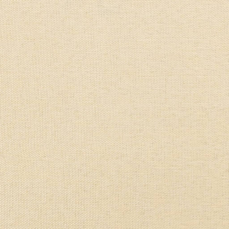 Schlafsofa 2-Sitzer mit 2 Kissen Creme Stoff