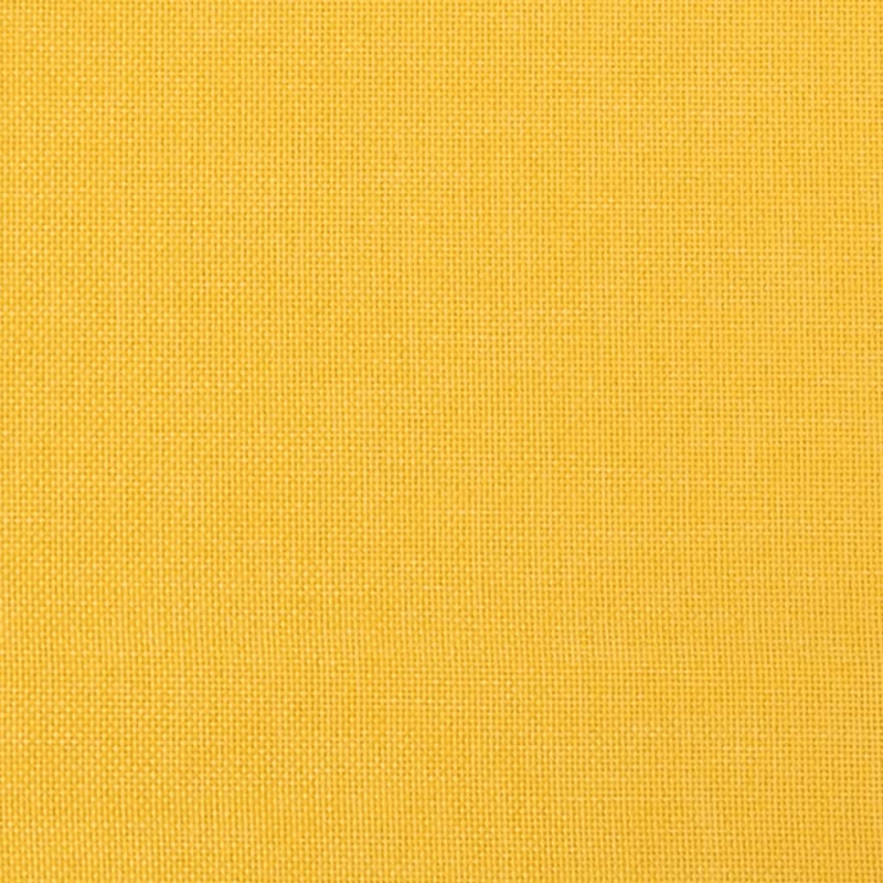 Schlafsofa 2-Sitzer mit 2 Kissen Gelb Stoff