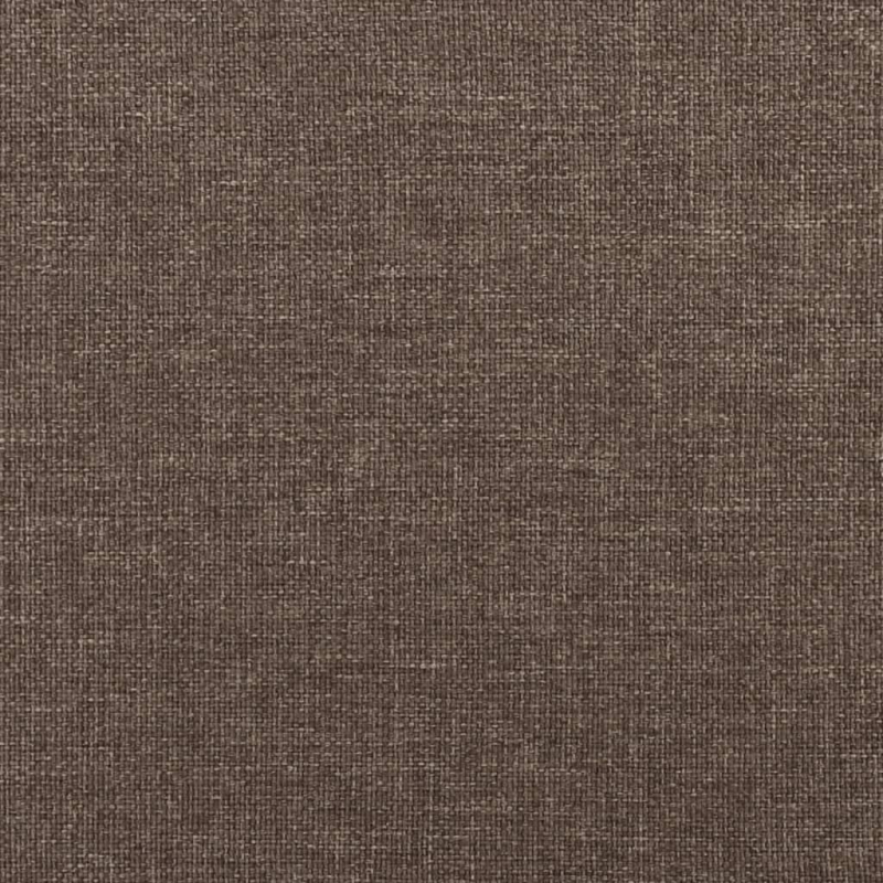 Schlafsofa 2-Sitzer mit 2 Kissen Taupe Stoff