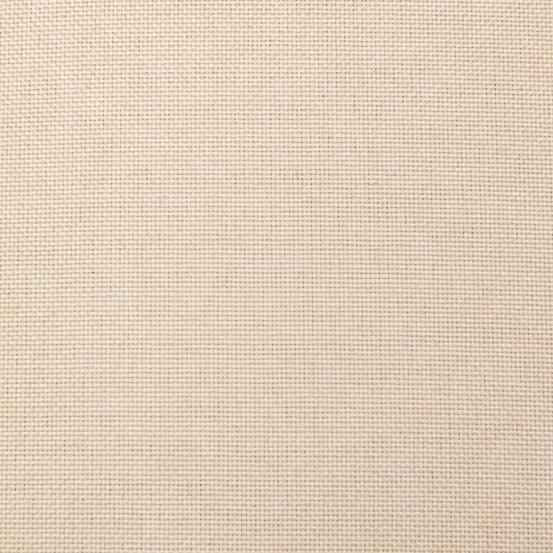 Schlafsofa 2-Sitzer mit 2 Kissen Creme Stoff