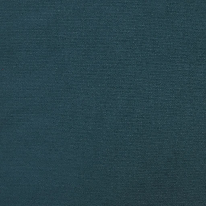 Schlafsofa 2-Sitzer mit 2 Kissen Blau Samt