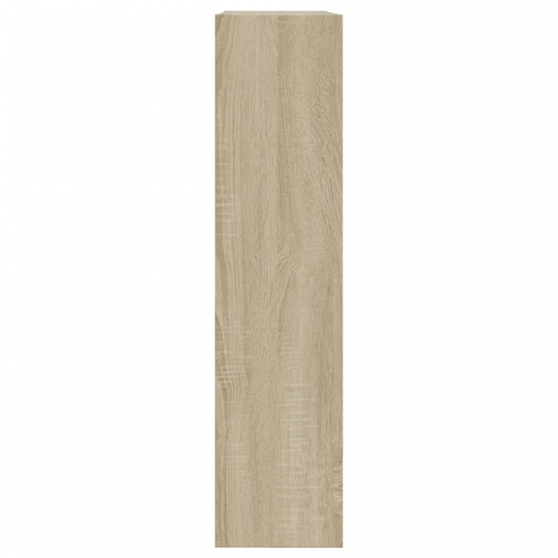 Schuhschrank Sonoma-Eiche 80x21x87,5 cm Holzwerkstoff