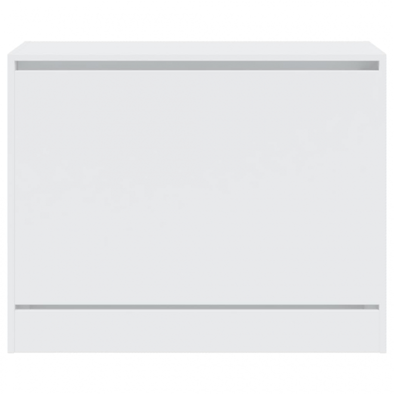 Schuhschrank Weiß 80x34x63 cm Holzwerkstoff