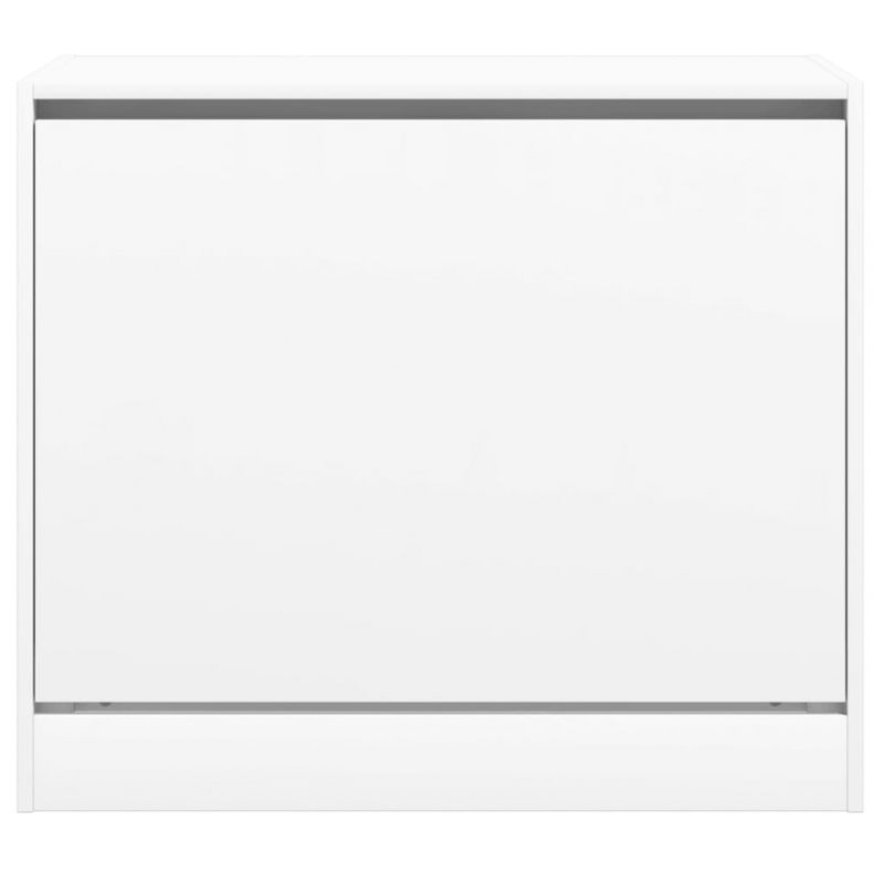Schuhschrank Weiß 80x42x69 cm Holzwerkstoff