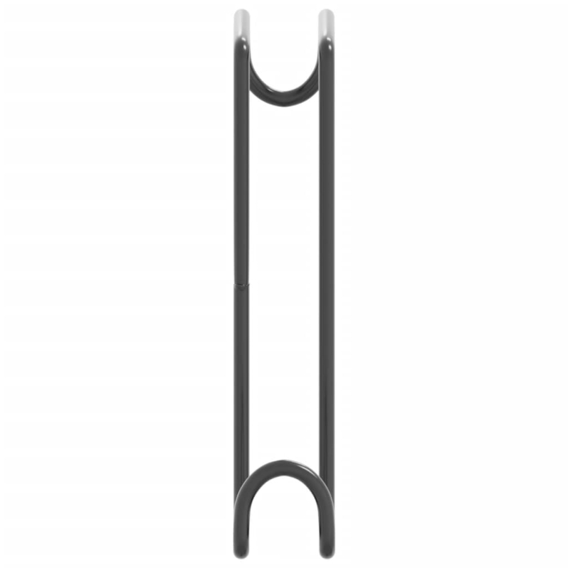 Trensenhalter 3 Stk. Schwarz Stahl