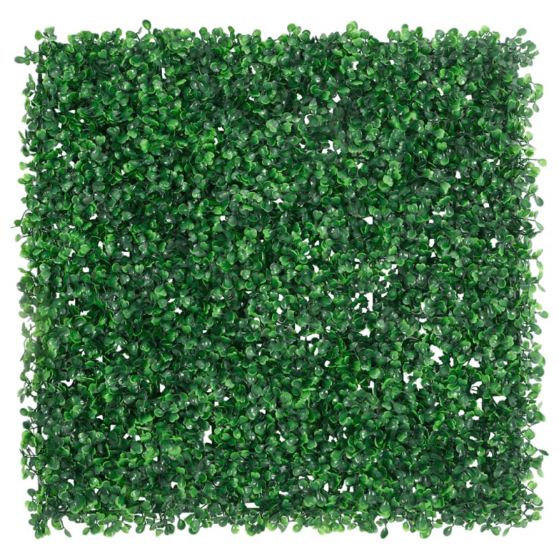Kunsthecken 6 Stk. Grün 50x50 cm