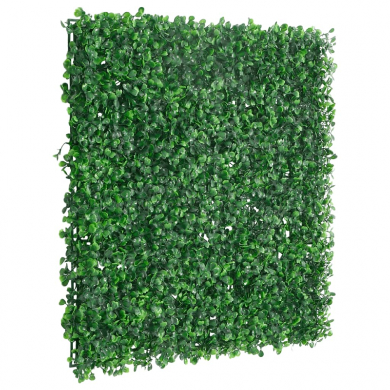 Kunsthecken 24 Stk. Grün 50x50 cm