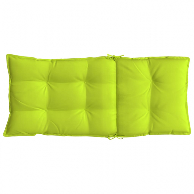 Hochlehner-Auflagen 4 Stk. Knallgrün Oxford-Gewebe