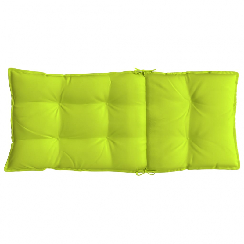 Hochlehner-Auflagen 6 Stk. Knallgrün Oxford-Gewebe