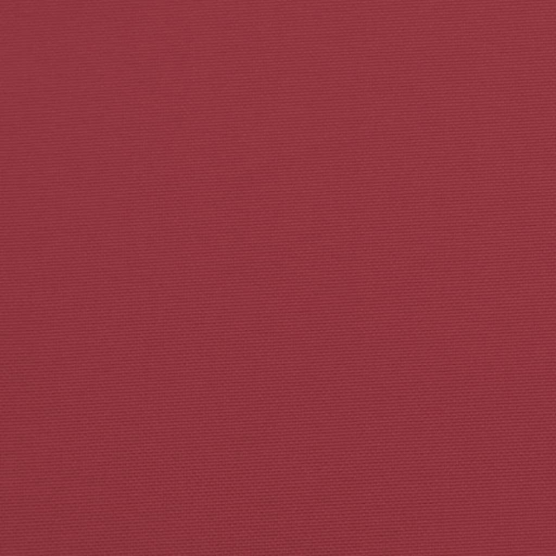 Niedriglehner-Auflagen 6 Stk. Weinrot Oxford-Gewebe