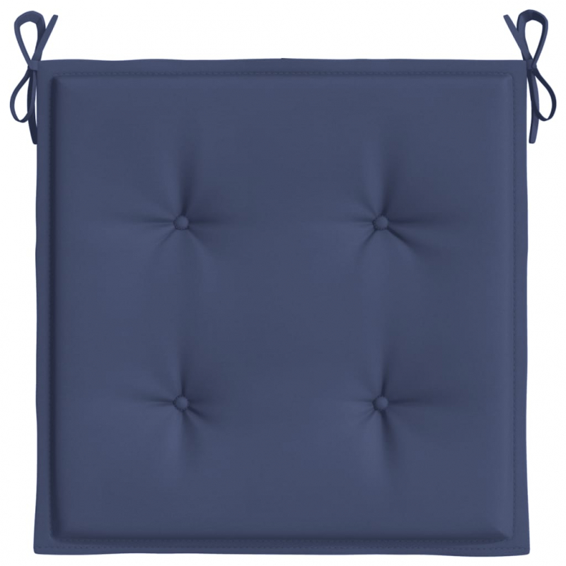 Palettenkissen 2 Stk. Marineblau 50x50x4 cm Oxford-Gewebe