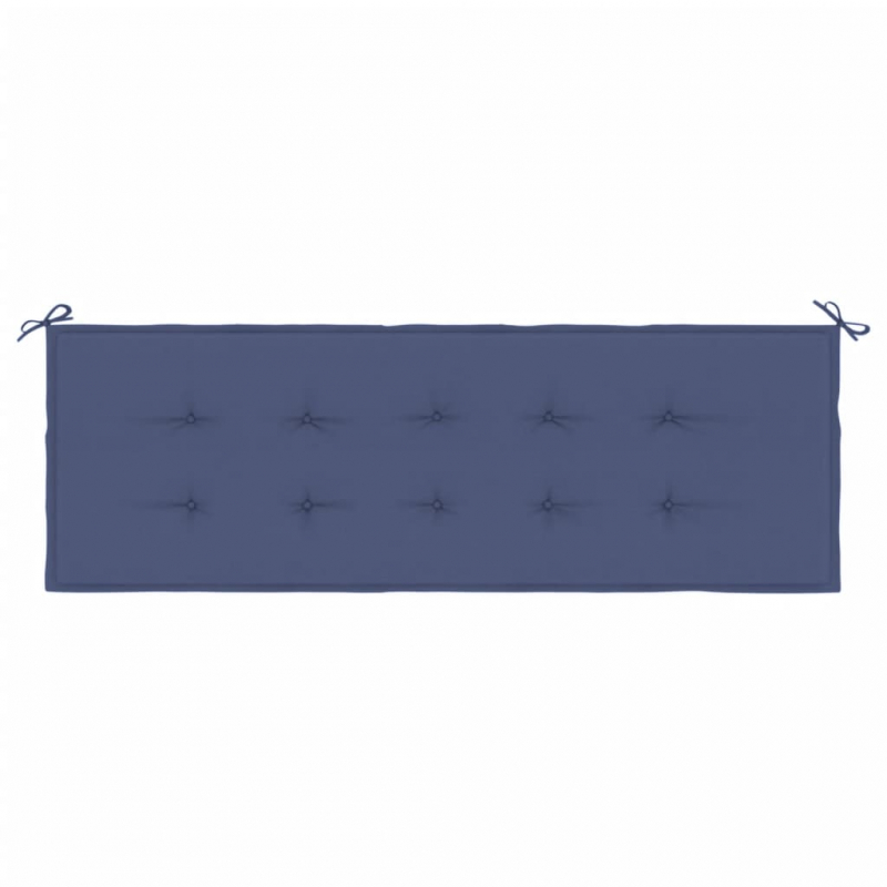 Gartenbank-Auflage Marineblau 150x50x4 cm Oxford-Gewebe