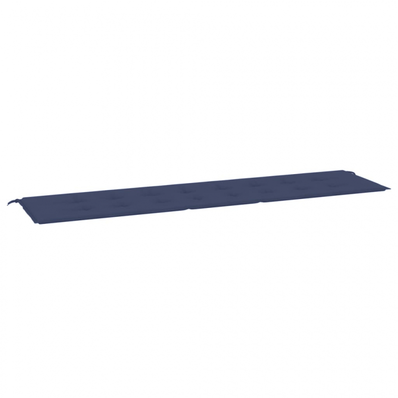 Gartenbank-Auflage Marineblau 200x50x4 cm Oxford-Gewebe