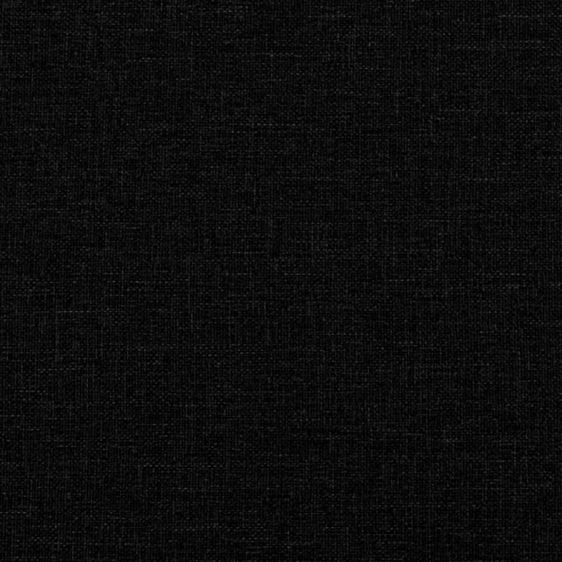 Chesterfield-Sofa 2-Sitzer Schwarz Stoff