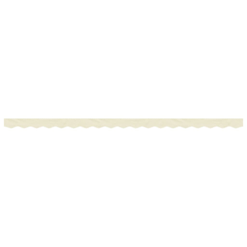 Markisenvolant Creme Gestreift 4,5 m