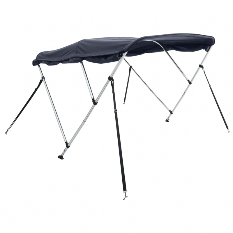 3-Bow Bimini-Top mit Seitenteilen 183x(185-198)x137 cm