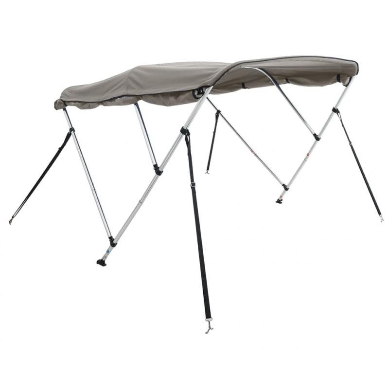 3-Bow Bimini-Top mit Seitenteilen 183x(185-198)x137 cm