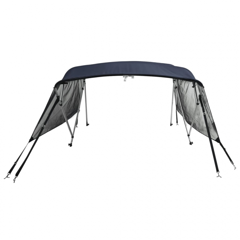 3-Bow Bimini-Top mit Mesh-Seitenteilen 183x(170-182)x137 cm