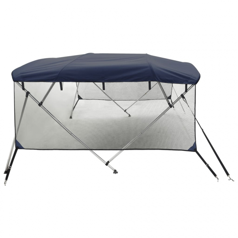 3-Bow Bimini-Top mit Mesh-Seitenteilen 183x(170-182)x137 cm