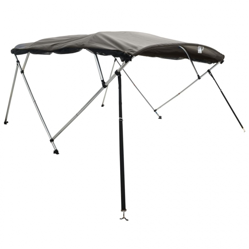 3-Bow Bimini-Top mit Mesh-Seitenteilen 183x(137-152)x137 cm